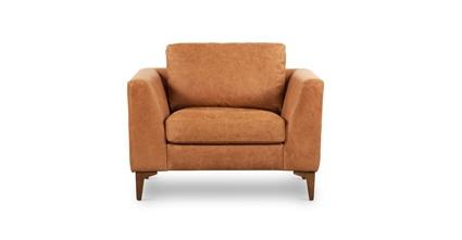 Calle Lounge Chair - Modern Accent Chair for Living Room, Bedroom, or Office - Comfortable Reading & Relaxation Chair with Sturdy Frame