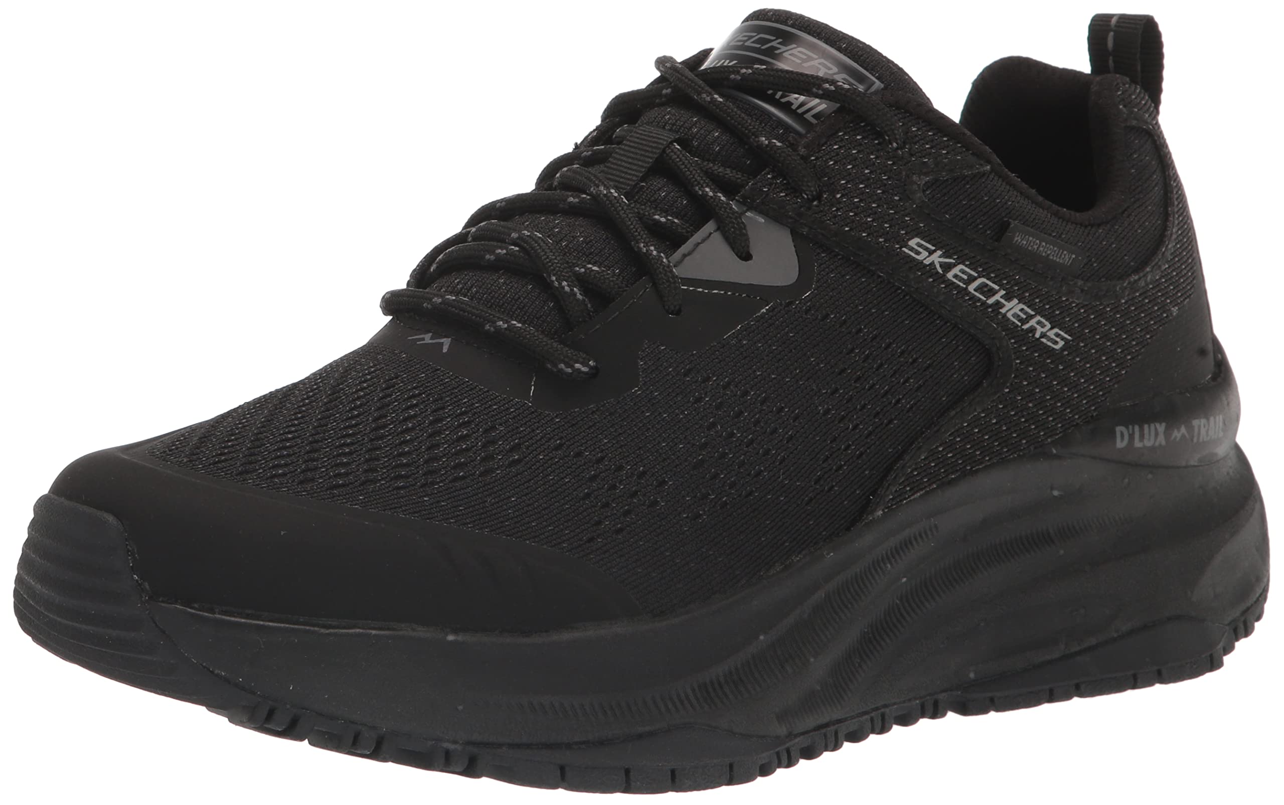 Skechers Men's D'Lux Walker Trail Shoes - Comfortable Walking & Hiking Sneakers for Men - Perfect for Outdoor Adventures, Travel & Daily Wear