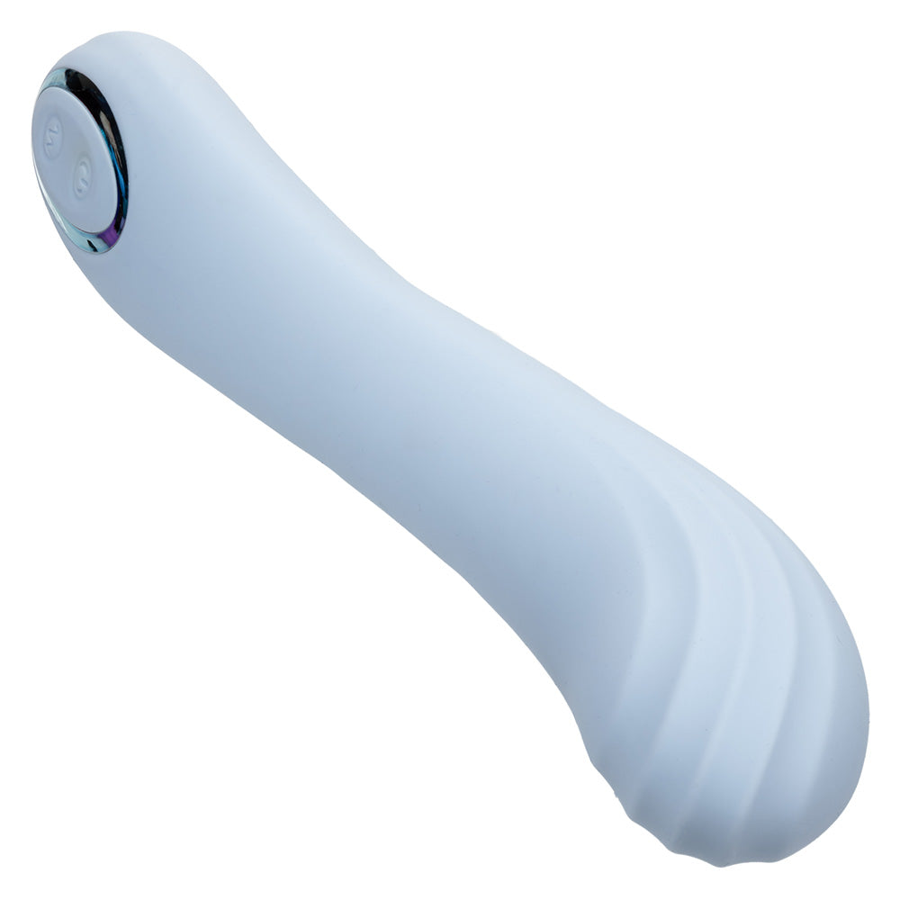 Premium Azure Collection Contoured G-Spot Vibrator - Powerful Rechargeable Silicone Massager for Women, Couples Play & Solo Pleasure - Ultimate Clitoral & G-Spot Stimulation for Intimate Moments