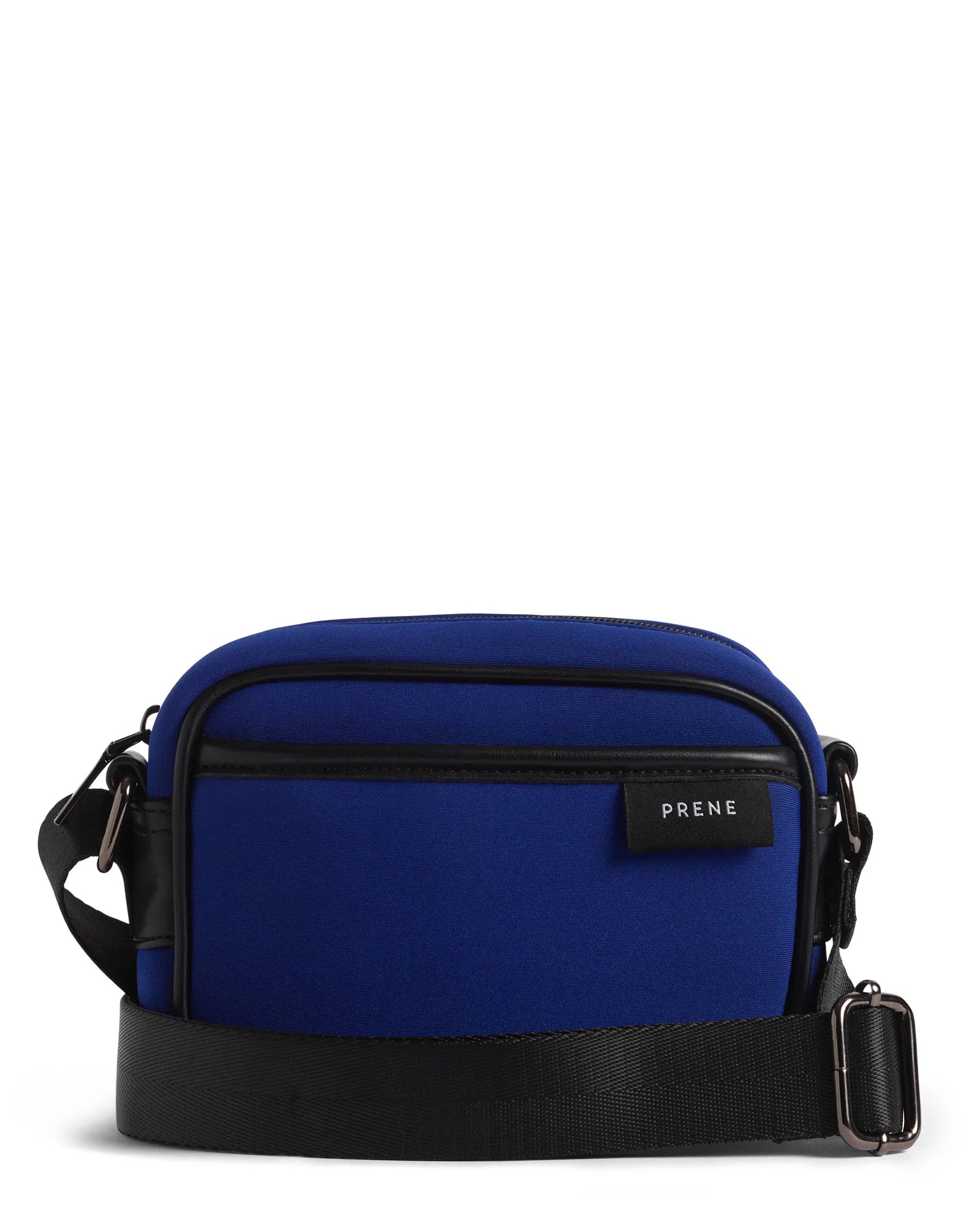 Minnie Bag by Chloe Fisher x Prene - Stylish Cobalt Blue Neoprene Crossbody Purse for Women | Perfect for Everyday Use, Travel & Casual Outings