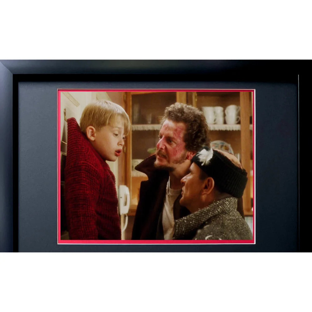 Home Alone Daniel Stern Signed Movie Car License Plate Framed BAS Autograph Marv - Authentic Collectible Memorabilia for Movie Fans & Home Decor