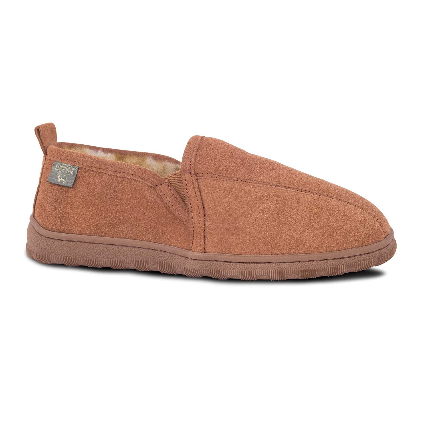 Cloud Nine Sheepskin Men's Romeo Indoor House Slippers - Cozy Warm Winter Slippers for Home, Office & Relaxation
