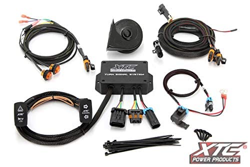 Polaris RZR XP 1000 XP 2014 Turn Signal Kit with Horn - Plug & Play LED Lighting System for Off-Road UTV Safety & Night Riding
