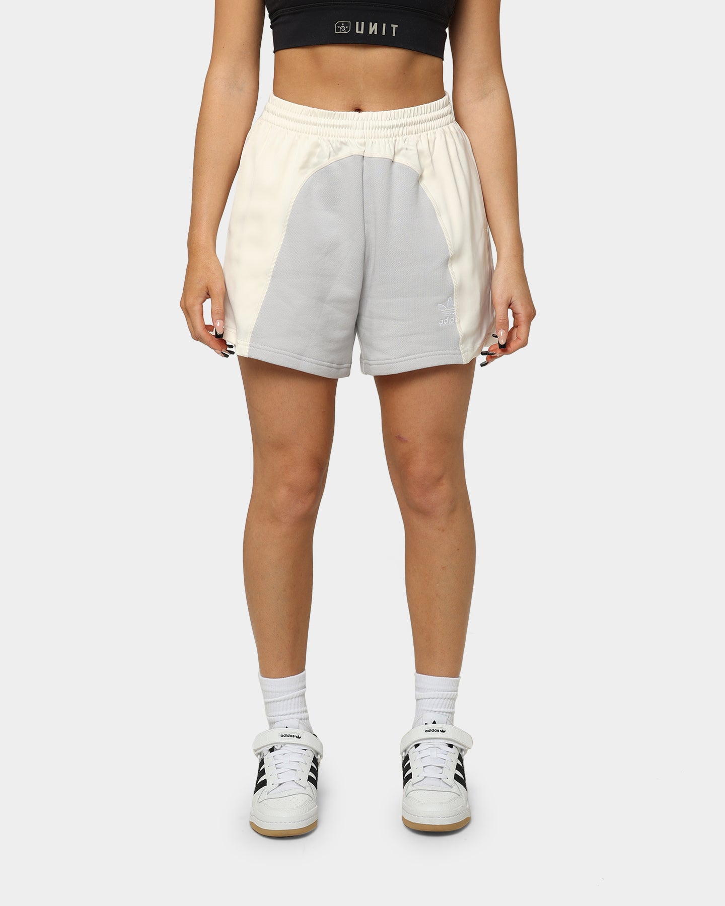 Adidas Women's Adicolor Split Trefoil Athletic Shorts - Wonder Mauve | Running, Gym & Casual Wear