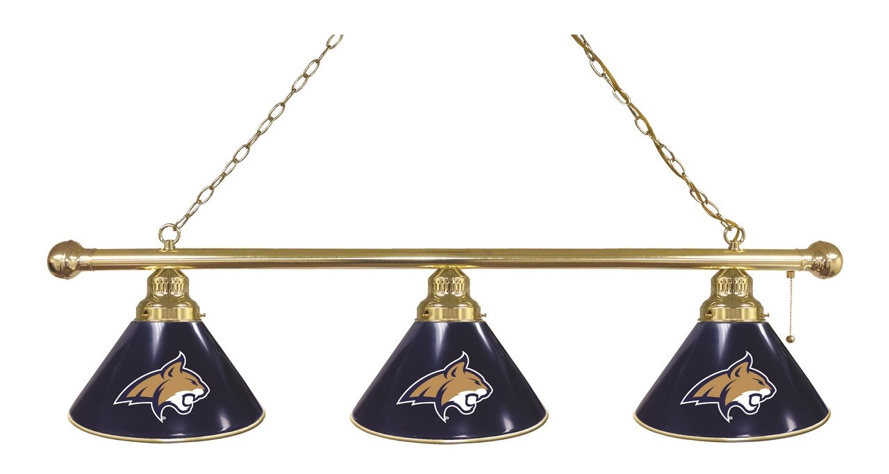 Montana State 3-Shade Billiard Light by Holland Bar Stool Co - Premium Pool Table Lighting for Game Rooms, Bars & Man Caves