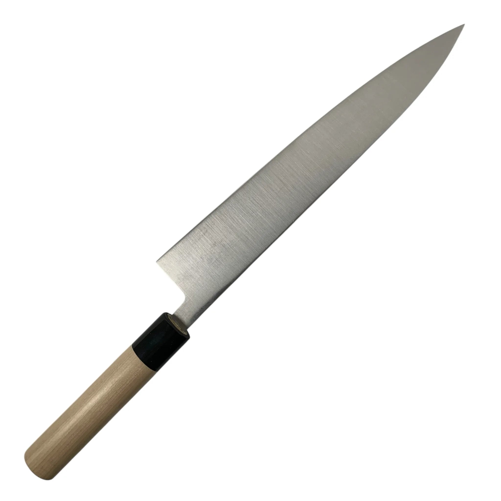 Masamoto KS Gyuto 240mm Japanese Chef Knife - High Carbon Steel Kitchen Knife for Professional Chefs & Home Cooking - Perfect for Slicing, Dicing & Meat Cutting