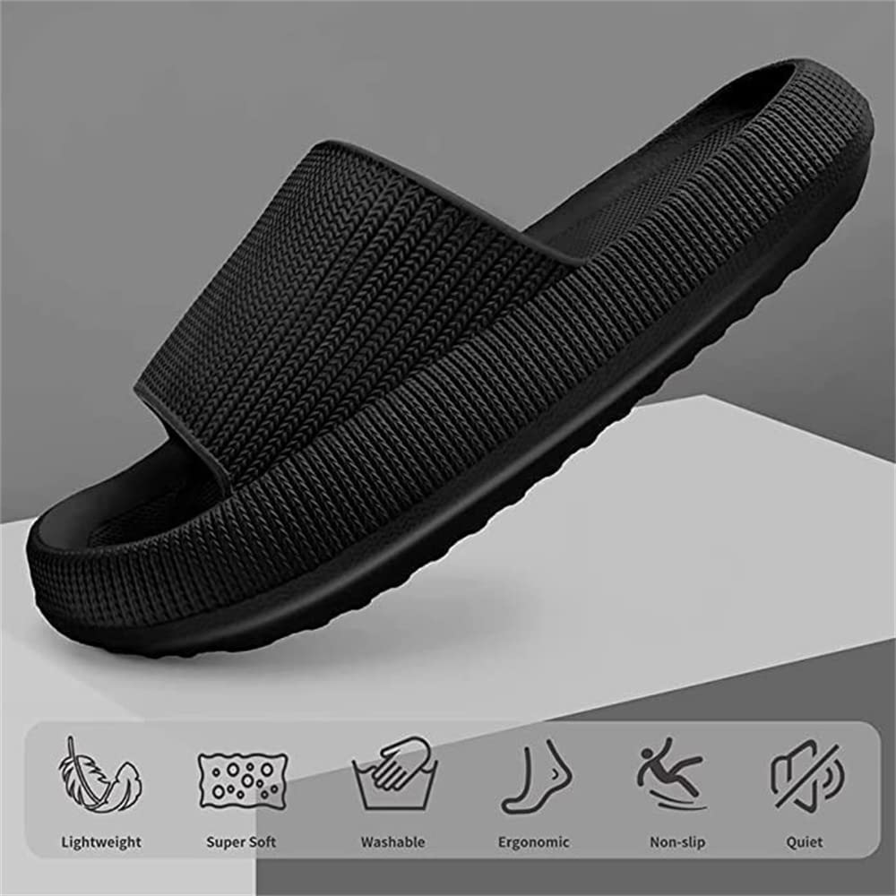 Cloud Slippers for Women and Men - Soft, Cozy & Quick-Dry Summer Bathroom Slippers | Perfect for Home, Spa, and Indoor Comfort