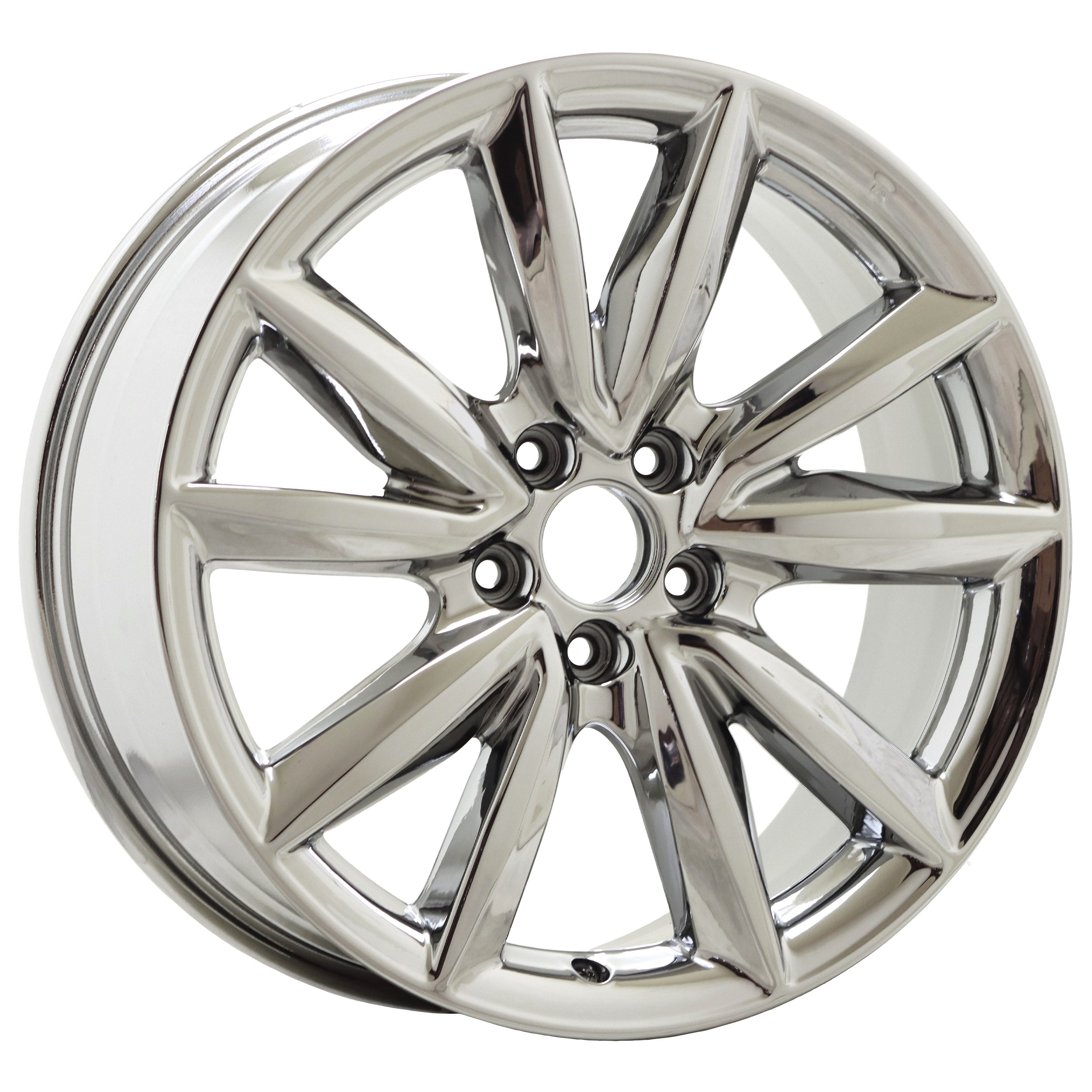 19 Acura RDX Bright Chrome OEM Factory Wheels Rims Set 71866 - Perfect for Luxury SUV Upgrades & Customization