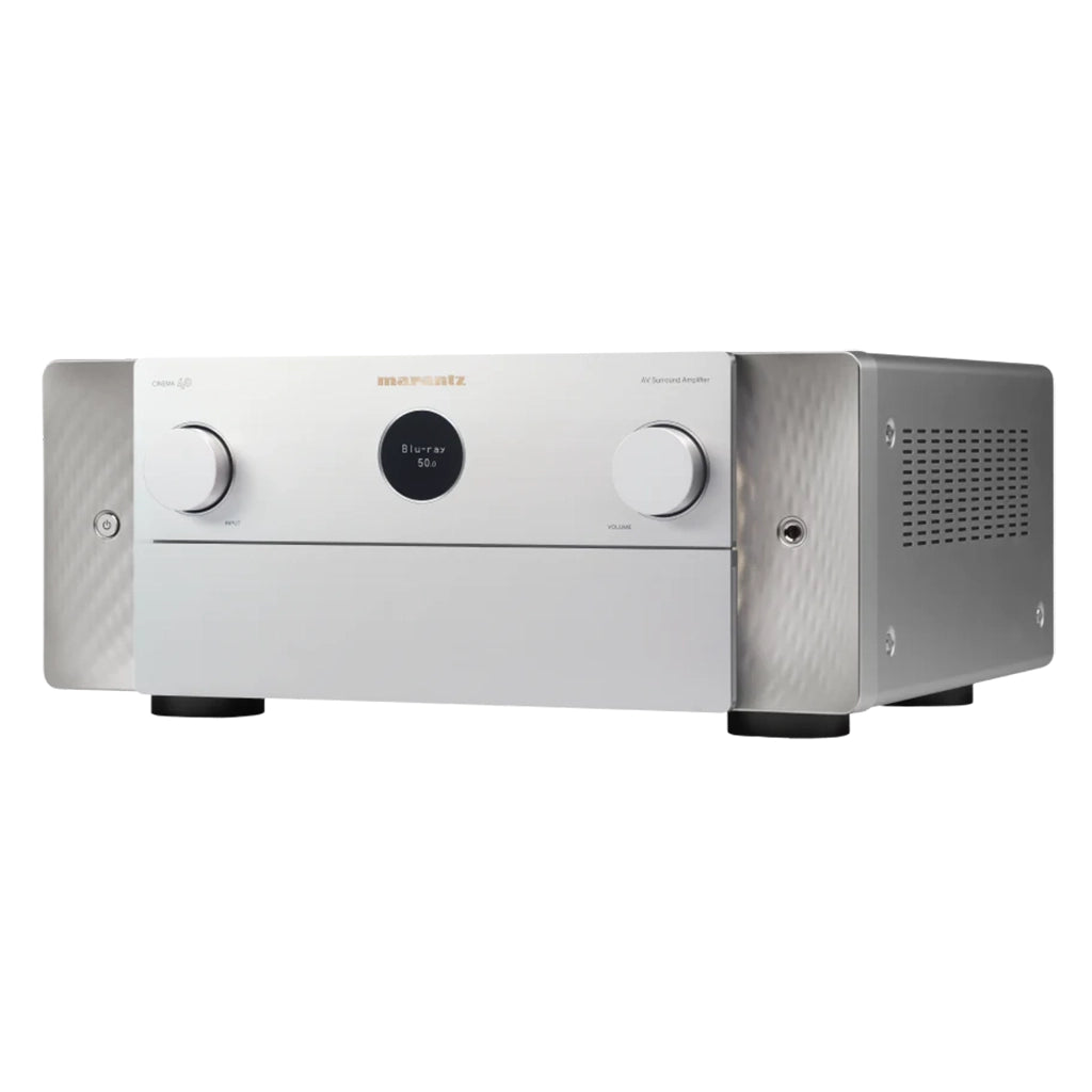 Marantz Cinema 40 9.4 Channel AV Receiver with Dolby Atmos, Built-in Streaming, 8K HDMI, HEOS - Premium Home Theater System for Movies, Music & Gaming