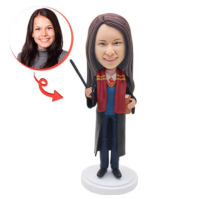 Personalized Graduation Bobblehead - Custom Photo & Name - Perfect Gift for Graduates, Teachers & Friends - Great for Parties, Office Decor & Keepsakes