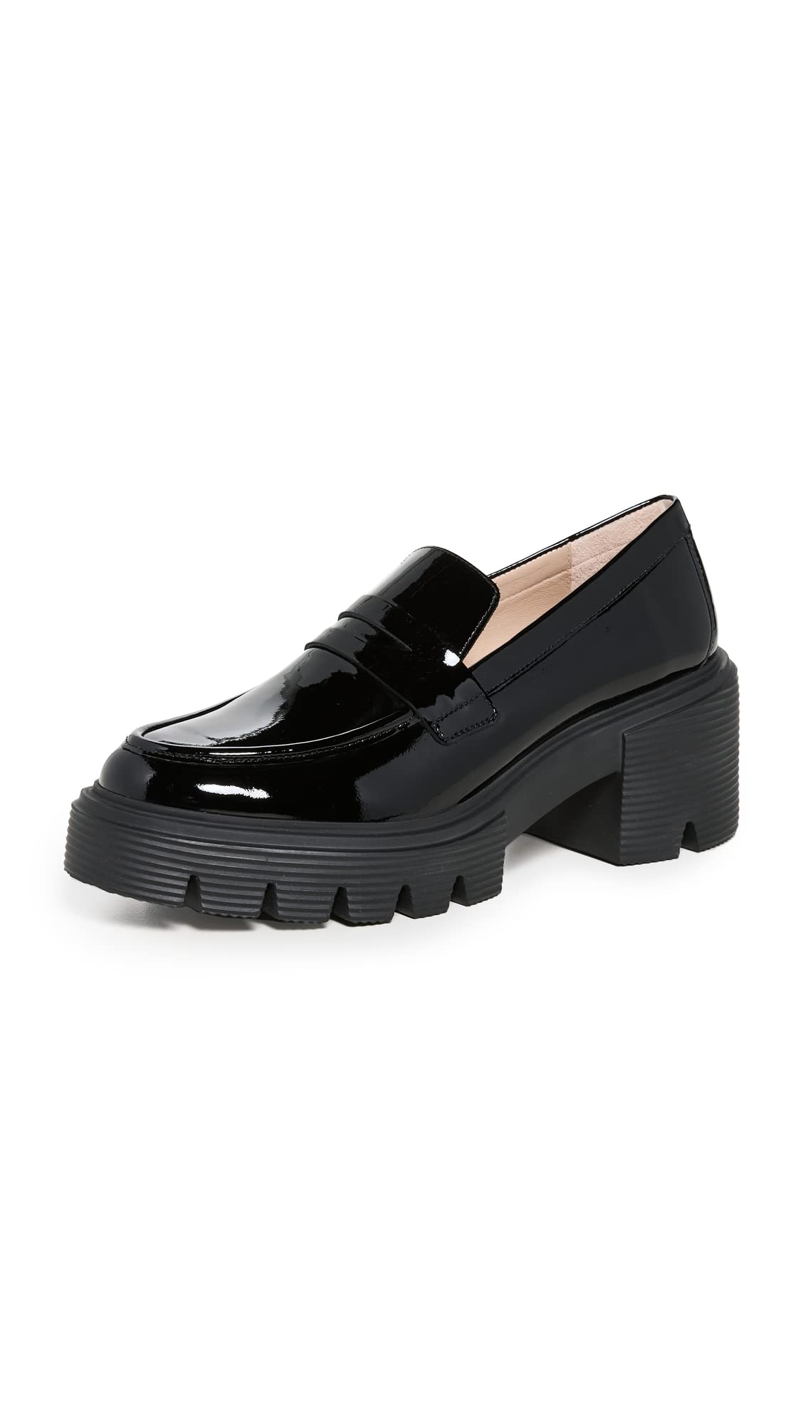 Stuart Weitzman Women's Soho Loafers - Comfortable Leather Slip-On Shoes for Women, Casual & Office Wear - Perfect for Work, Travel & Everyday Outfits