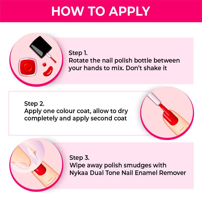 Nykaa Matte Nail Polish - Strawberry Soda 267 (10ml) | Long-Lasting Vegan Nail Enamel for Women | Perfect for Everyday Wear & Special Occasions