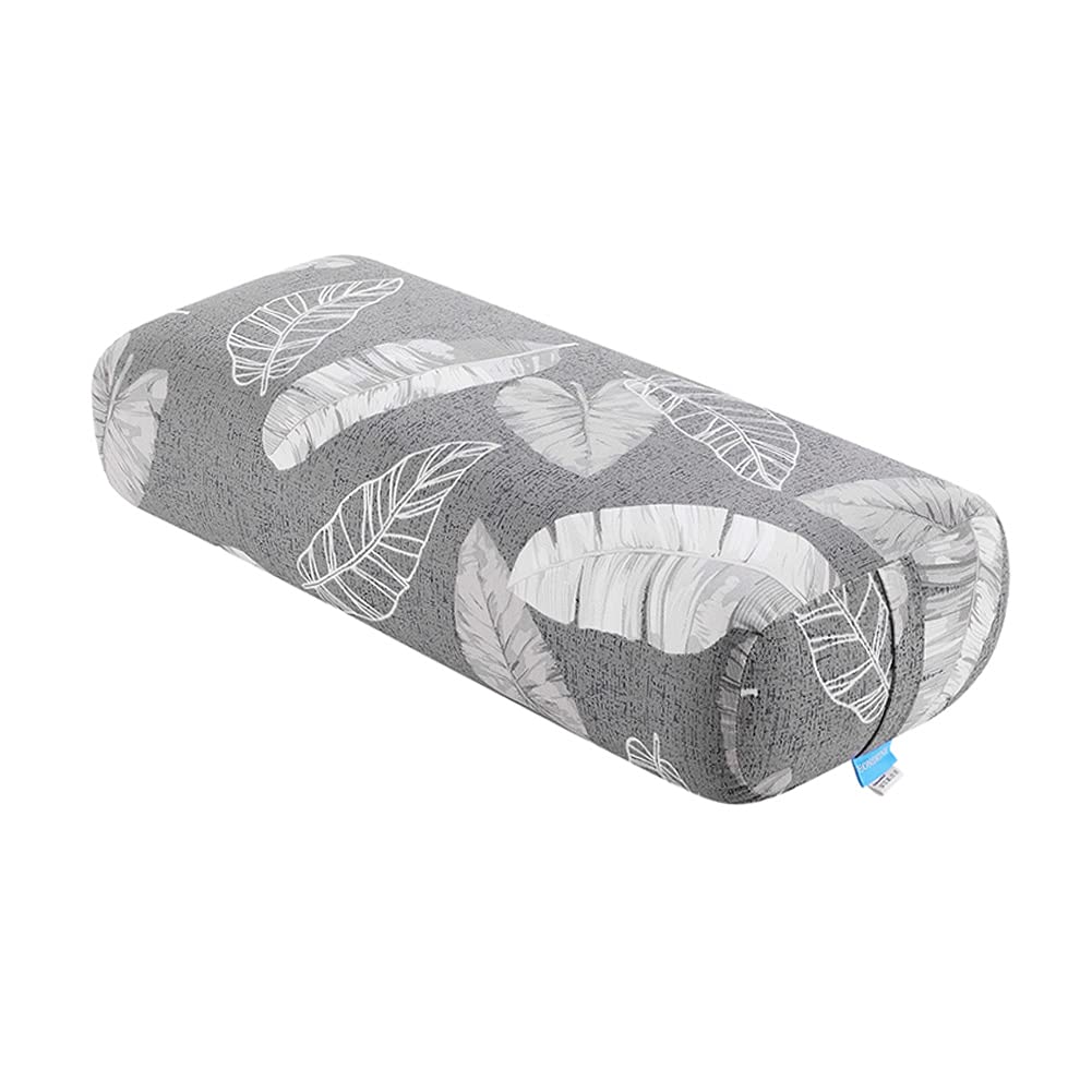 Premium Firm Meditation Yoga Bolster Pillow - High Density Sponge Filled Rectangular Back Support Cushion for Yoga, Meditation & Home Relaxation - Pack of 1 - Perfect for Studios, Gyms & Stress Relief