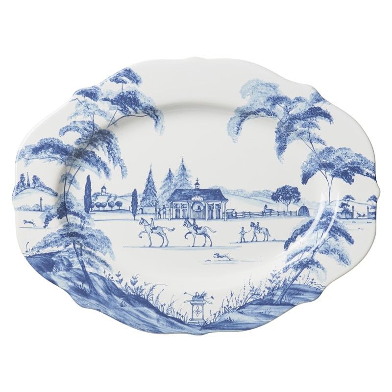 Country Estate 15-Piece Elegant Serving Platter Set - Perfect for Dinner Parties, Holiday Gatherings & Buffet Style Entertaining