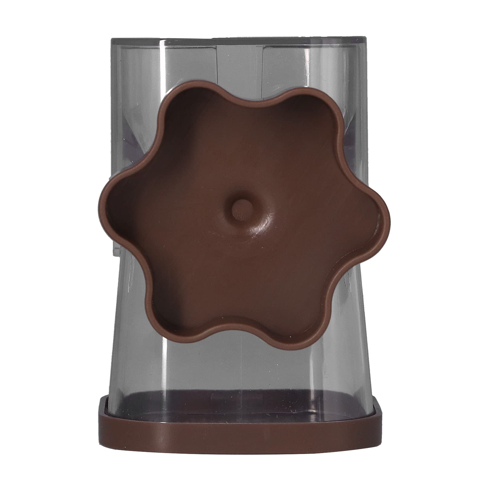 Premium Manual Nut Chopper - Heavy Duty Nut Grinder & Dry Fruit Slicer for Pecans, Hazelnuts, Almonds - Durable Kitchen Tool for Baking & Cooking (Brown) - Perfect for Meal Prep, Snacks & Desserts