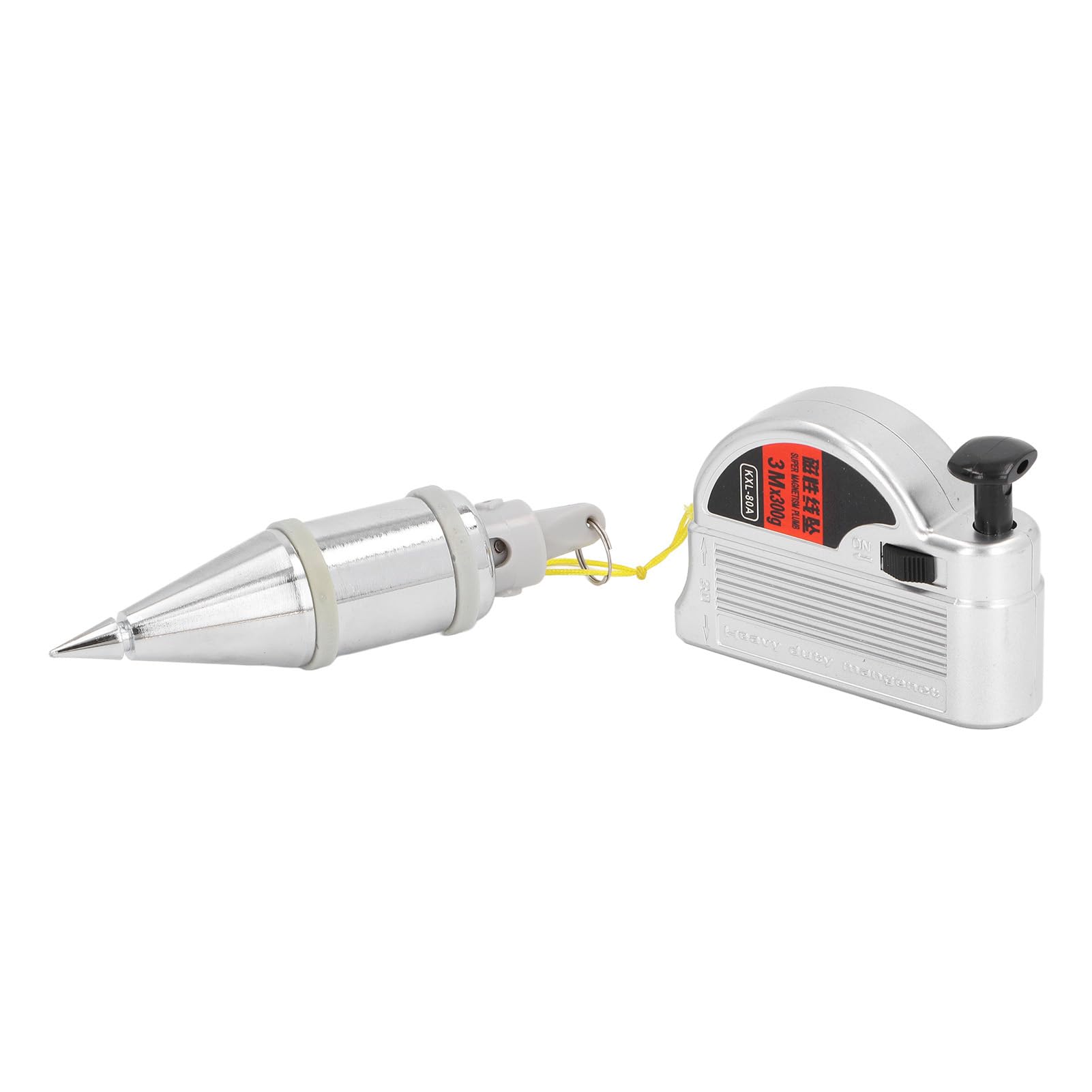Premium Magnetic Plumb Bob - High-Quality Alloy Steel Wire Hammer for Accurate Vertical Measurement | Automatic Hanging Drop Tool for Construction, Carpentry & Home Decoration Projects | Perfect for Wall Alignment, Framing & DIY Renovations