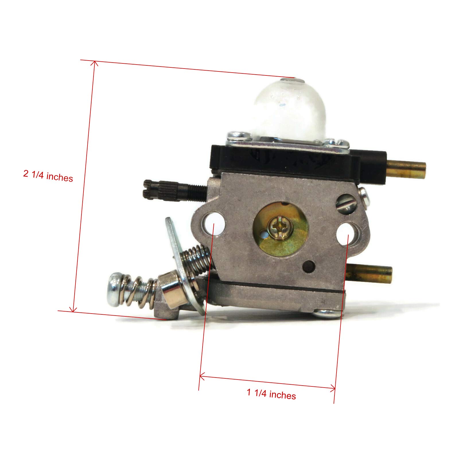 Zama Carburetor C1U-K17 C1U-K54A C1U-K27A C1U-K27B C1U-K46 Replacement for Echo Mantis 2-Cycle Tillers & Cultivators - Compatible with Trimmer Models 12520013122 - Perfect for Lawn Maintenance & Garden Cultivation