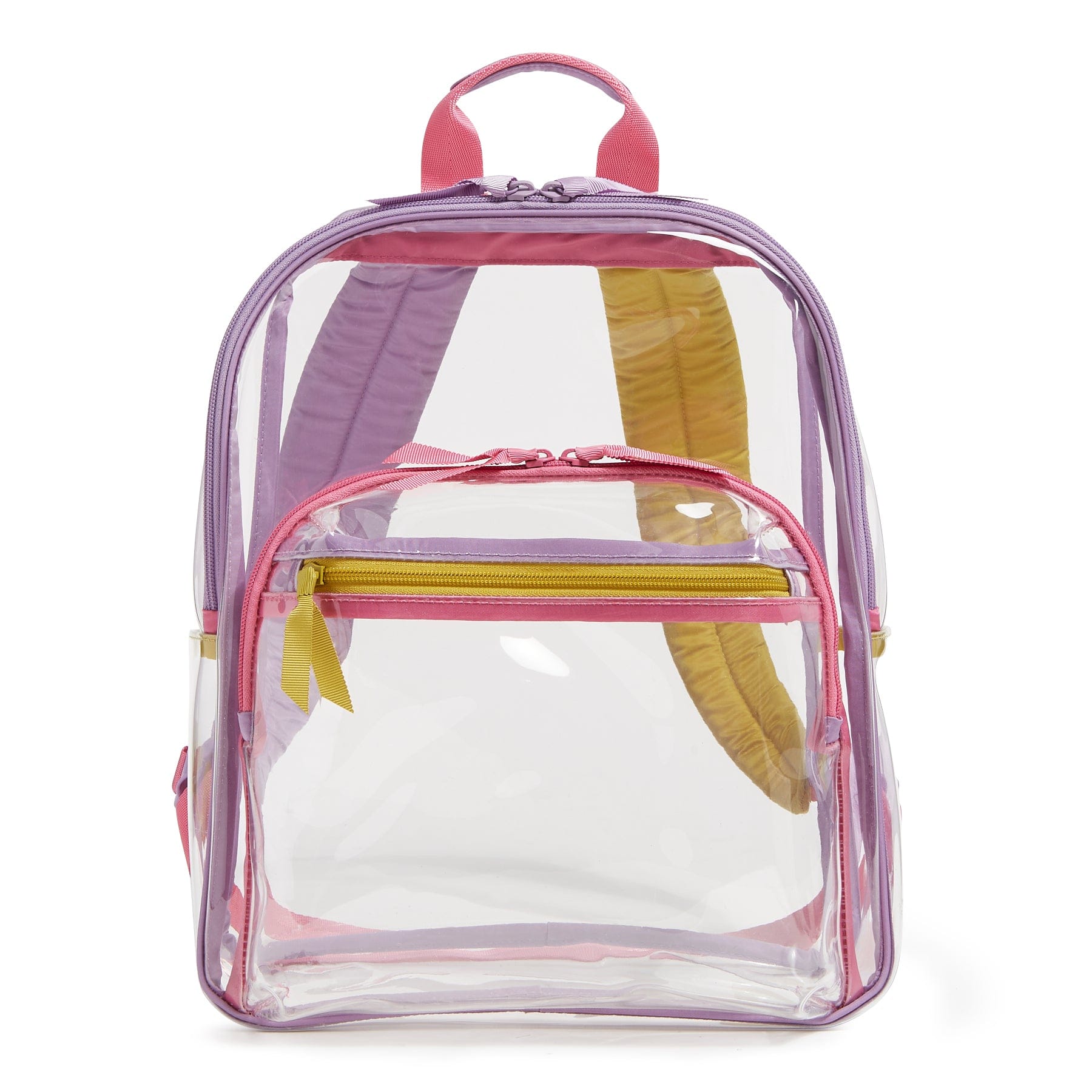 Clear Large Backpack - Waterproof Transparent Travel Backpack for School, Gym, Work & TSA Security Check - Durable See-Through Backpack for Airport Security, Concerts & Outdoor Activities