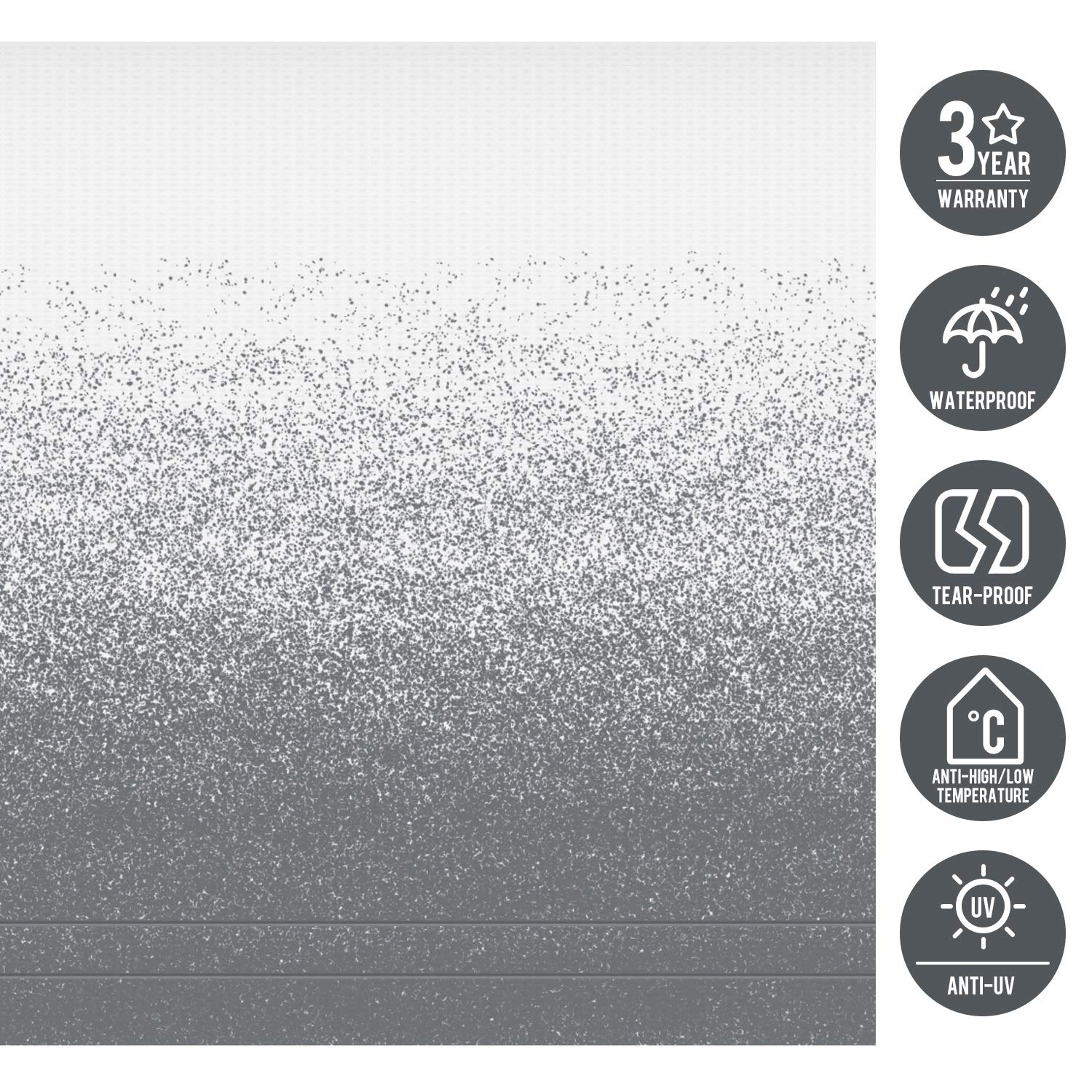 Premium RV Awning Replacement Fabric - 19' Standard Grade Vinyl (18'2