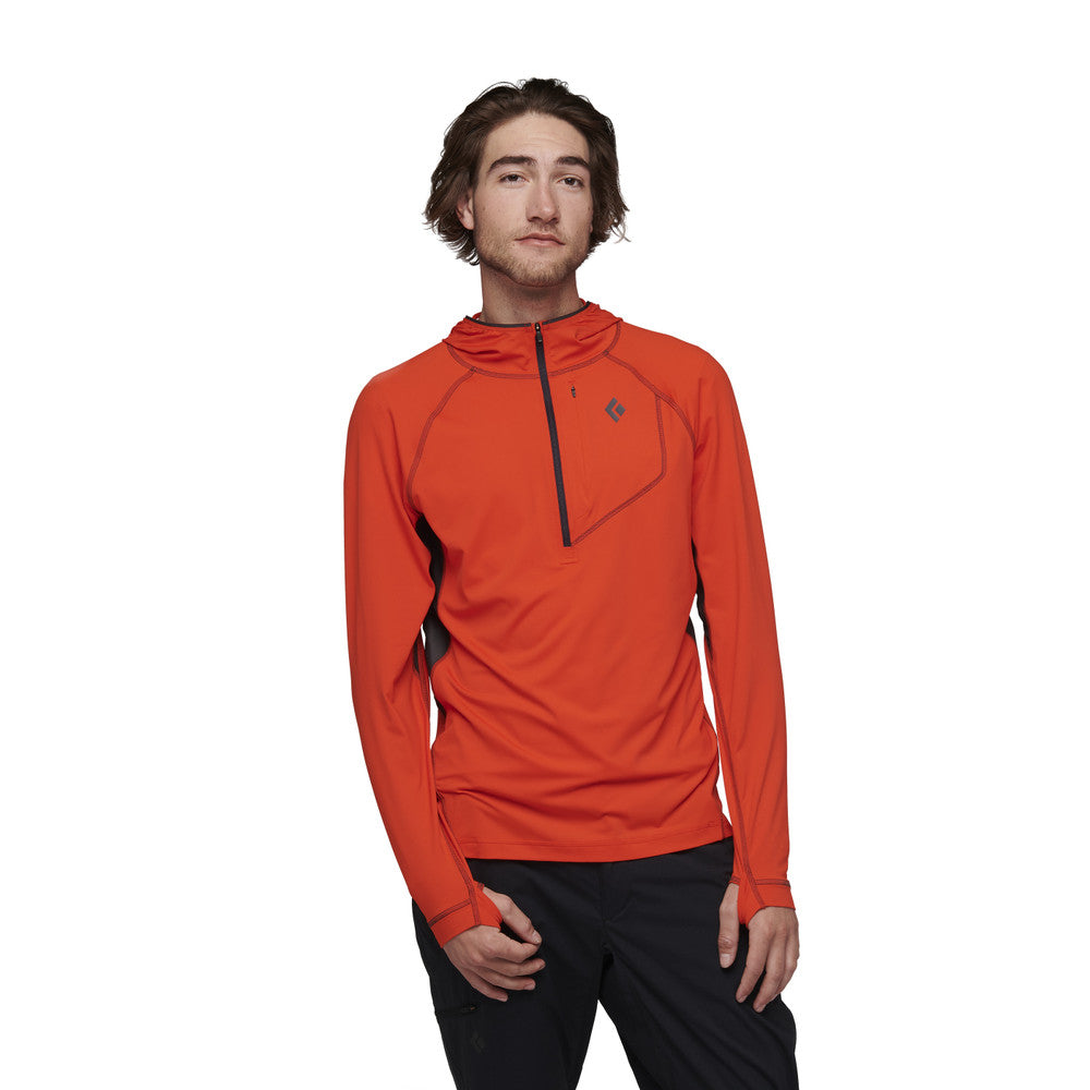 Alpenglow Pro Hoody for Men - Lightweight Waterproof Hiking Jacket with Breathable Fabric - Perfect for Outdoor Adventures, Camping & Trail Running