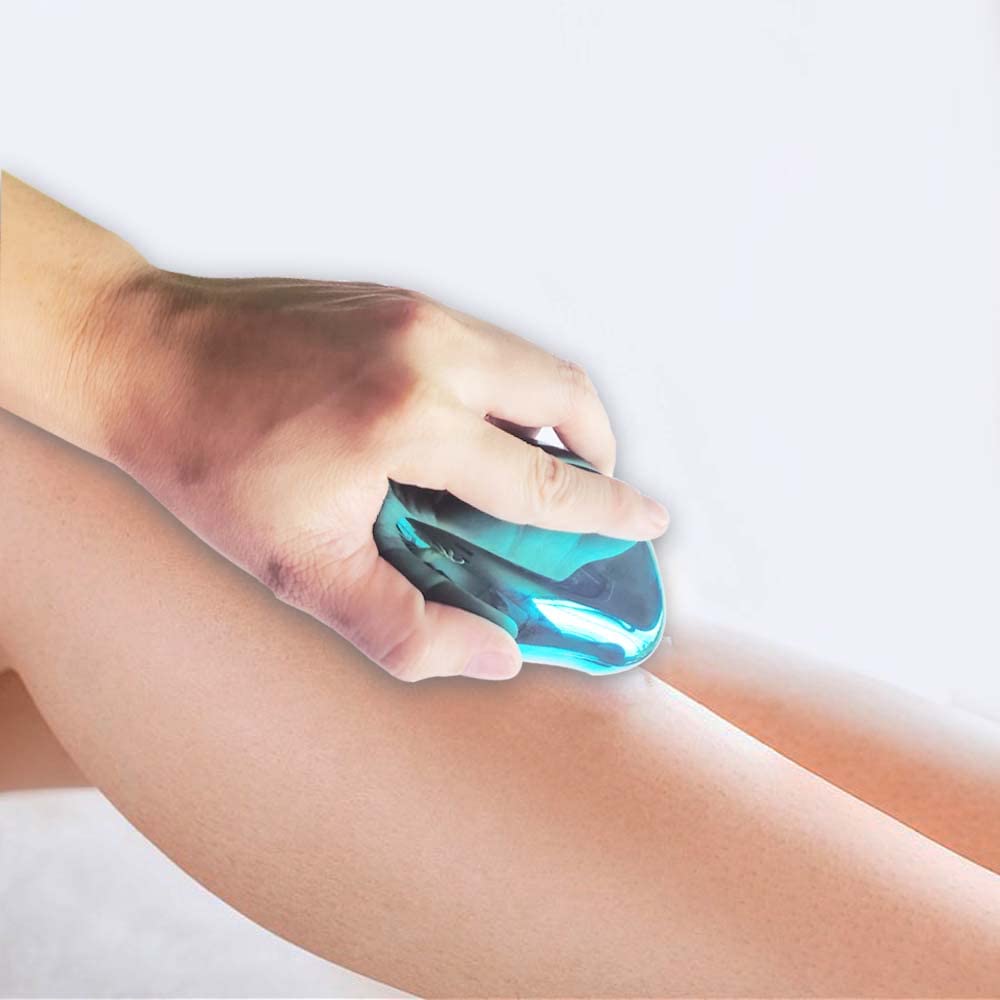 CHOOSE-IT Crystal Hair Eraser - Painless & Chemical-Free Hair Removal for Men & Women | Magic Crystal Hair Remover for Smooth Skin | Perfect for Face, Arms, Legs & Bikini Line (Pink)