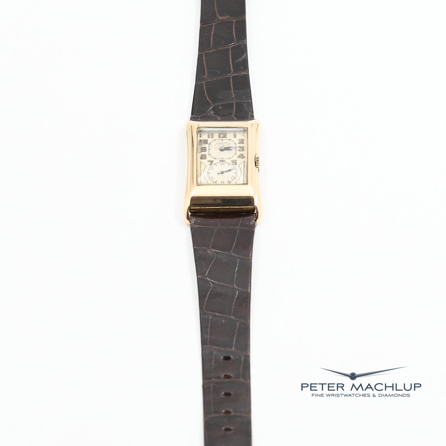 Authentic Rolex Prince Brancard Watch - Luxury Swiss Made Timepiece for Men - Perfect for Business, Formal Events & Collectors