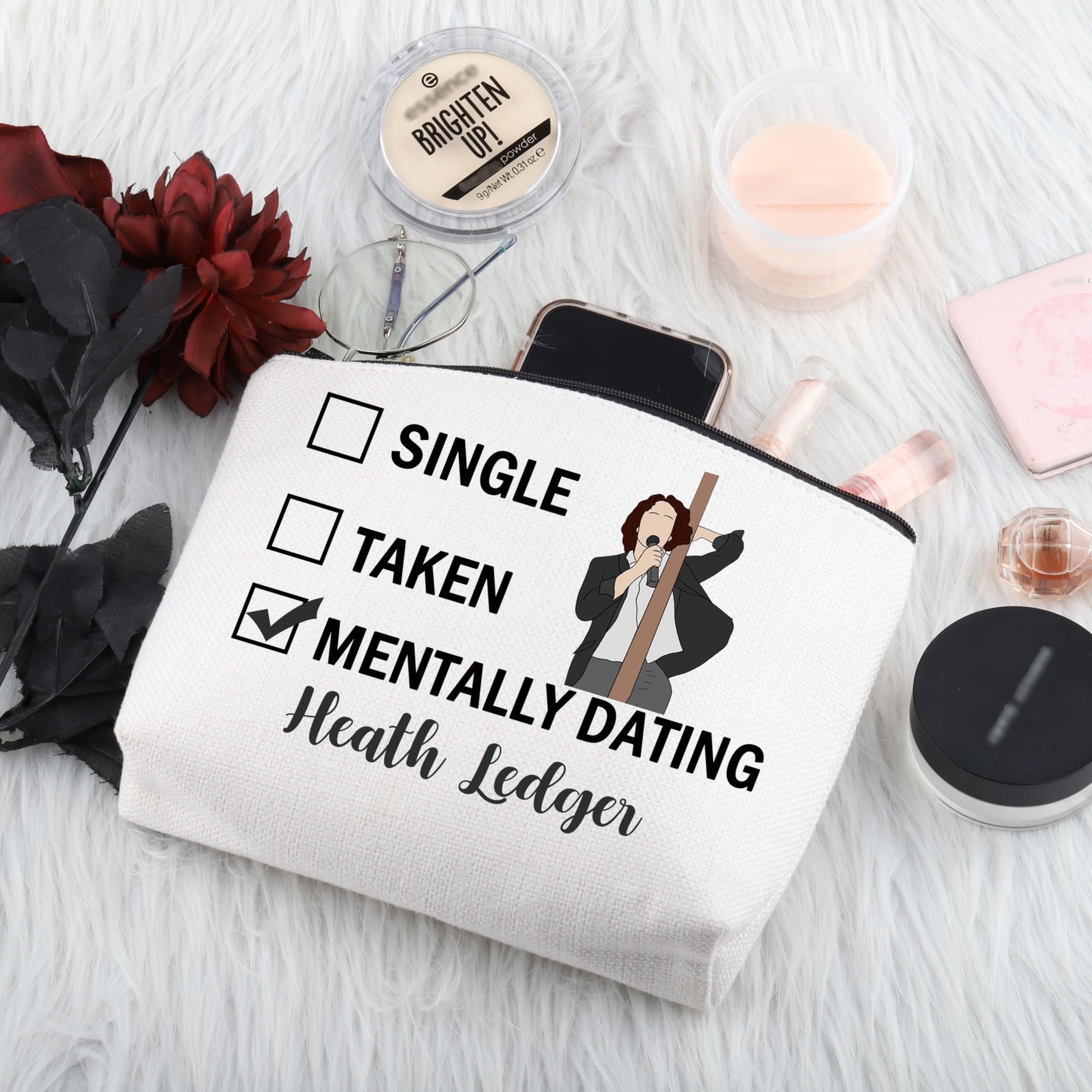 PWHAOO Movie Inspired Gift Makeup Bag - Film Fan Cosmetic Pouch for Women, TV Show Merchandise - Perfect for Travel, Cosmetics Storage & Movie Lover Gifts