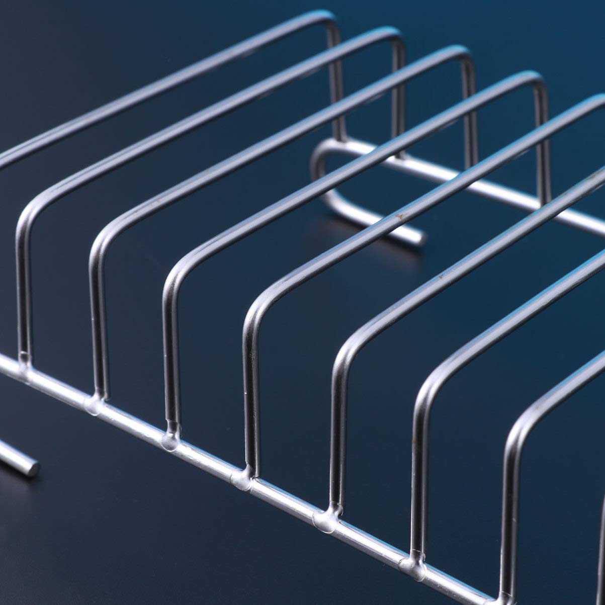 Luxshiny Stainless Steel Bread Rack - 3-in-1 Toast Rack Holder, Air Fryer Rack & Cooling Grid for Kitchen, Restaurant, Bakery - Perfect for Serving, Baking, and Food Storage
