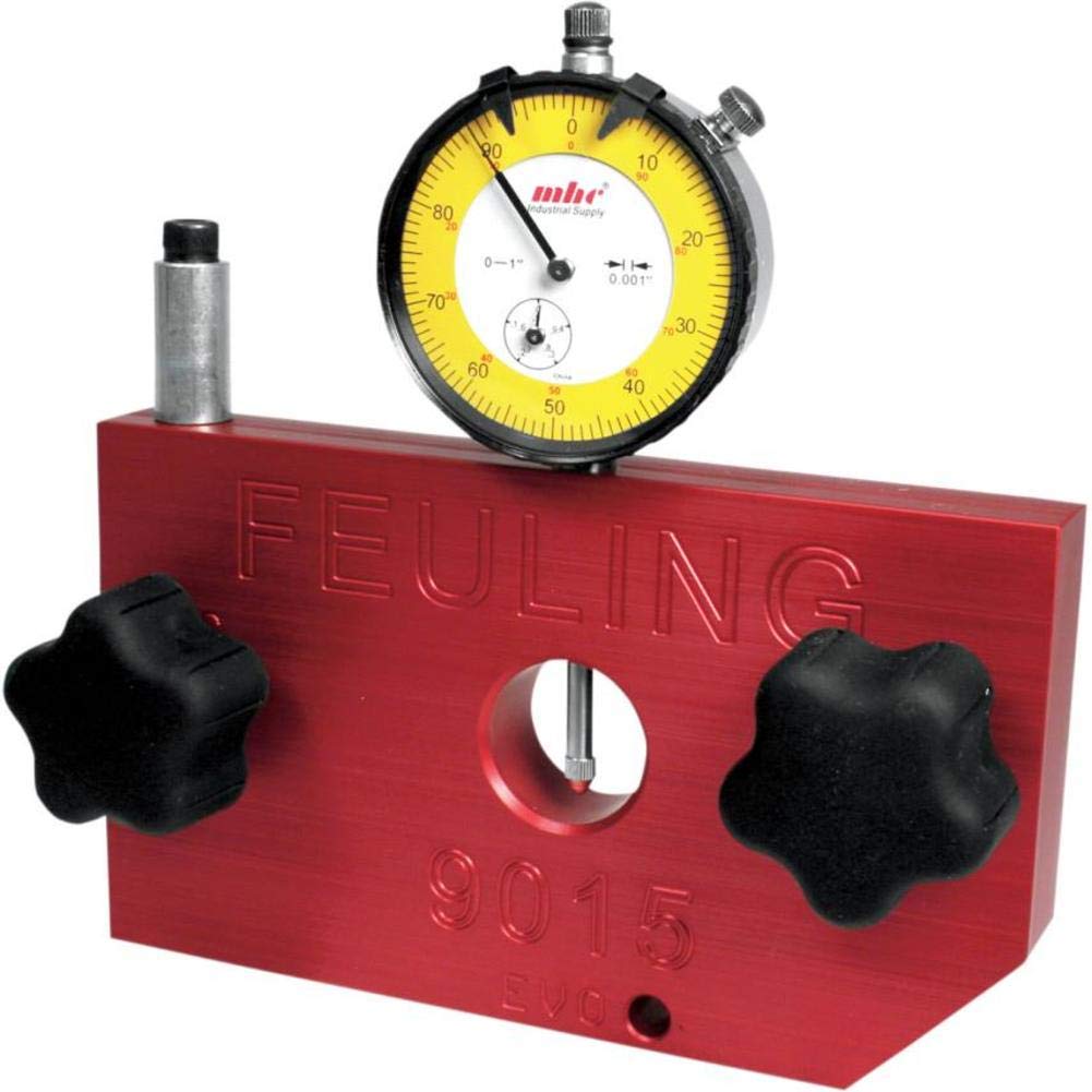 Feuling Crankshaft Runout Measuring Tool 9015 - Precision Engine Diagnostic Kit for Motorcycle & Small Engine Repair | Automotive Workshop & DIY Mechanic Use