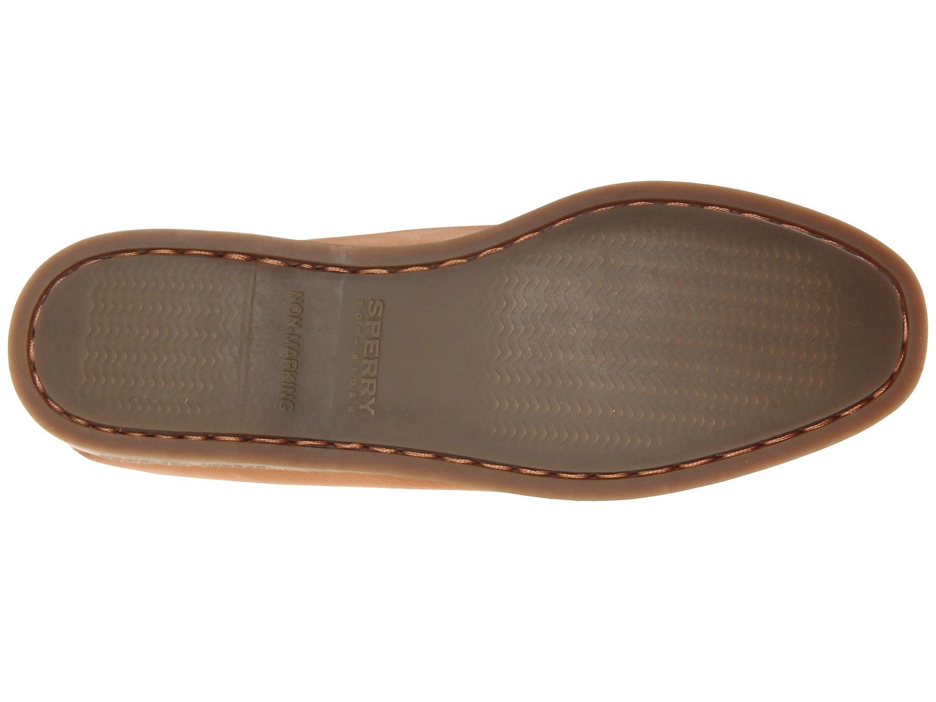 Sperry Women's A/O 2-Eye Boat Shoe in Tan - Size 10 Wide | Comfortable Non-Slip Deck Shoes for Sailing, Boating & Casual Wear