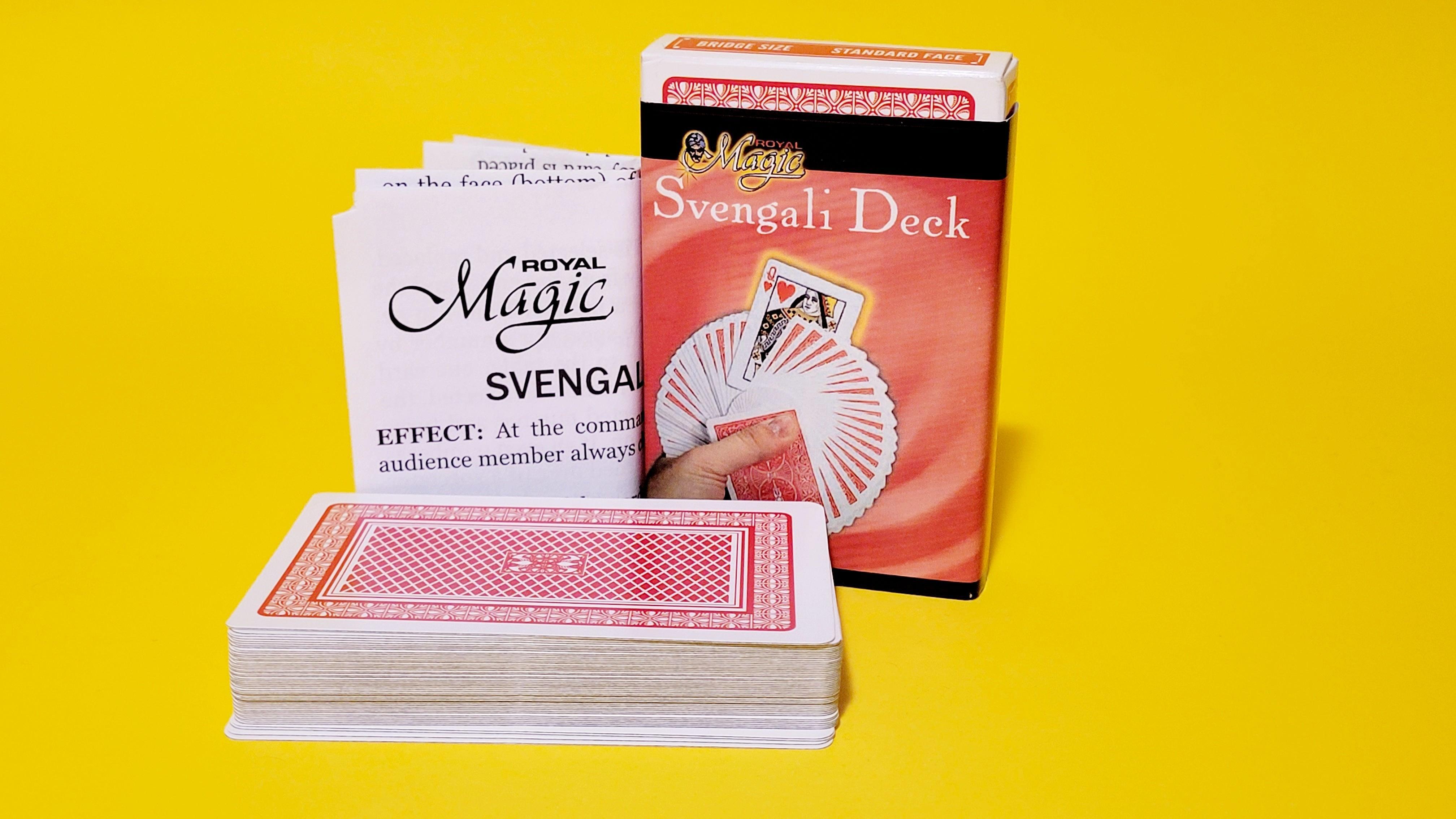 Svengali Magic Trick Playing Cards - Professional Illusion Deck for Magicians & Cardistry | Perfect for Magic Shows, Street Performances & Card Games