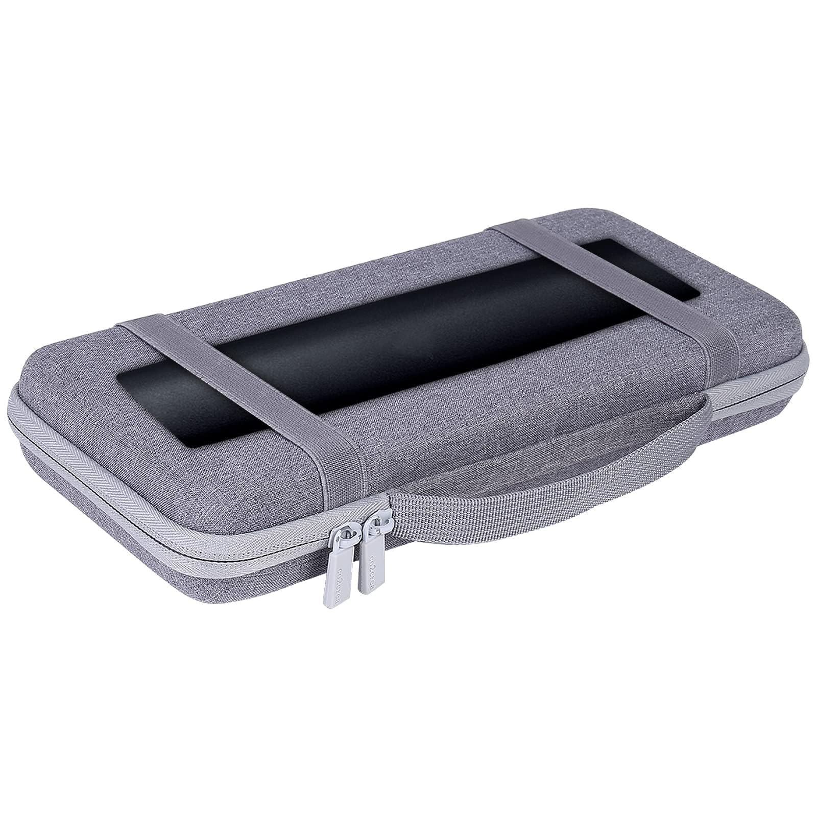 Razer Huntsman Mini 60% Hard Travel Case - Mercury White for Gaming Keyboards | Portable Protection