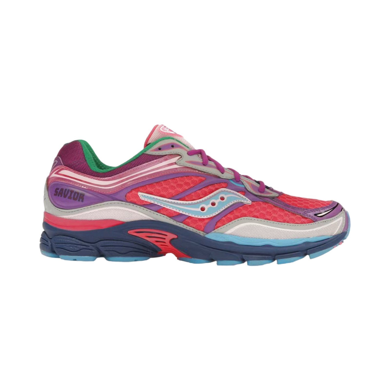 Saucony ProGrid Omni 9 Running Shoes for Women - Lightweight Cushioned Sneakers in Pink & Purple | Perfect for Jogging, Gym Workouts & Daily Wear