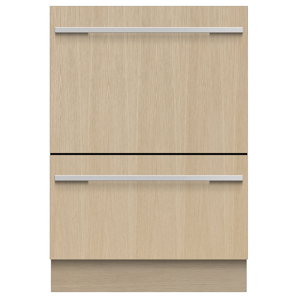 DD60DTX6I1 Integrated Tall Double DishDrawer Dishwasher - Space-Saving, Energy Efficient for Modern Kitchens & Small Homes