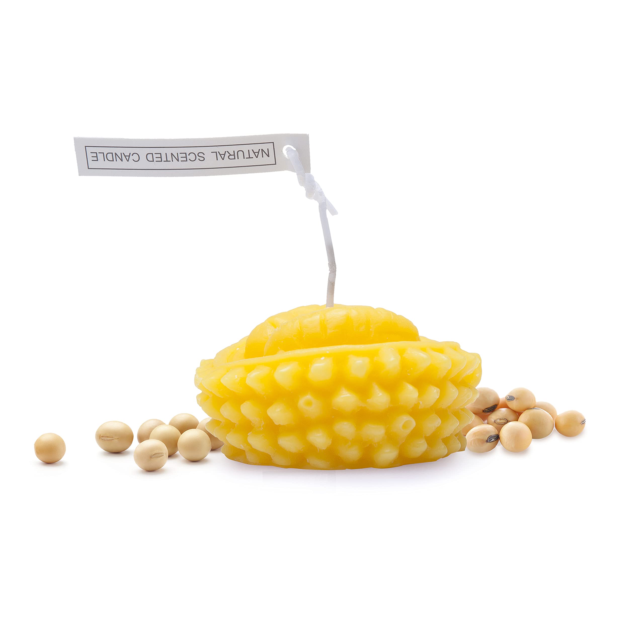 Premium Scented Candles for Home Decor - Floral Fragrance Novelty Candles for Weddings, Holidays, Birthdays & Christmas Gifts | Aesthetic Soy Wax Candles for Women, Romantic Ambiance & Relaxation (Durian Scent)