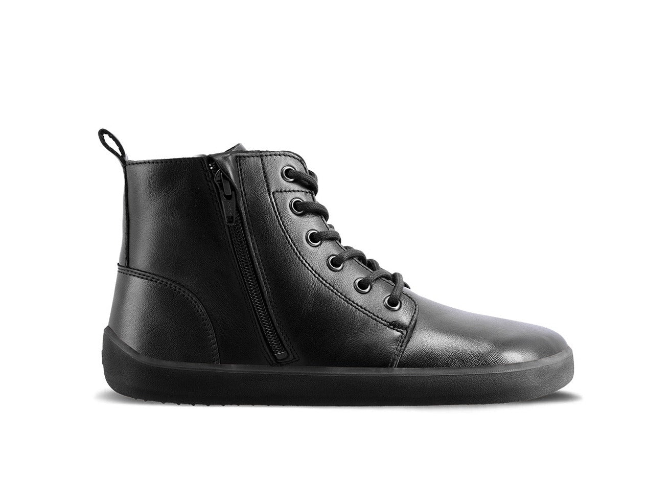 Be Lenka Atlas Winter Barefoot Boots - All Black | Waterproof & Insulated for Hiking, Snow & Cold Weather Outdoor Activities