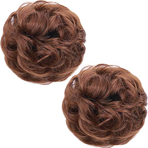 2PCS&Curly&30# (Light Auburn)