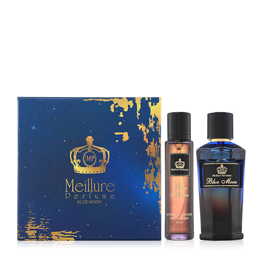 Blue Moon Box - Set of 2 Premium Gift Boxes for Jewelry, Cosmetics & Small Gifts | Perfect for Birthdays, Anniversaries & Special Occasions