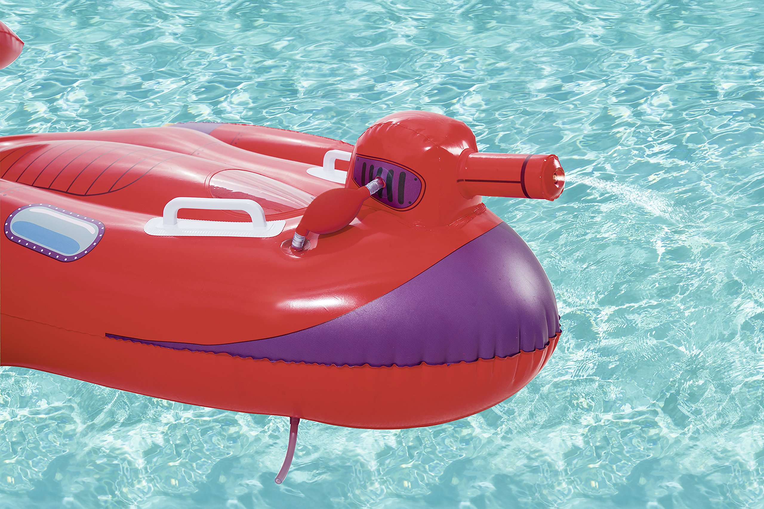 Bestway Inflatable Space Splasher Water Slide - Fun Outdoor Play for Kids, Backyard Summer Party & Pool Games