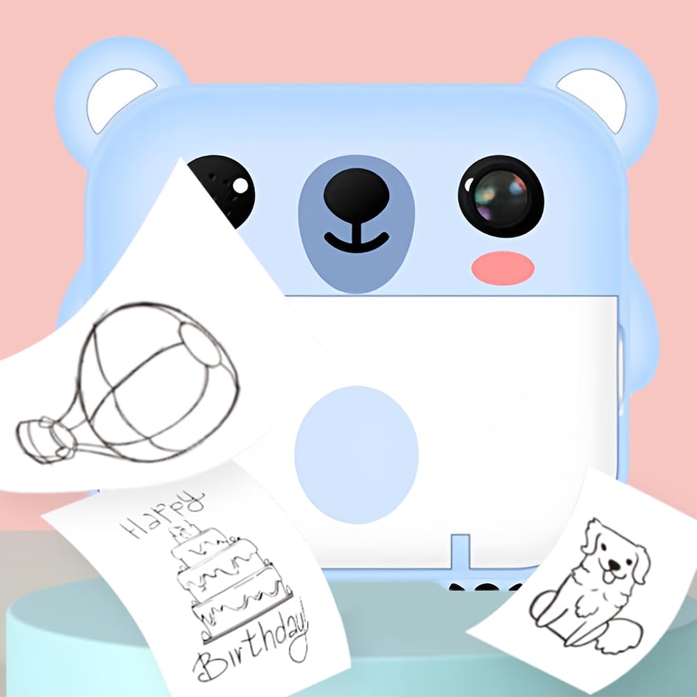 AVZYARDY Kids Instant Print Camera - 2.4