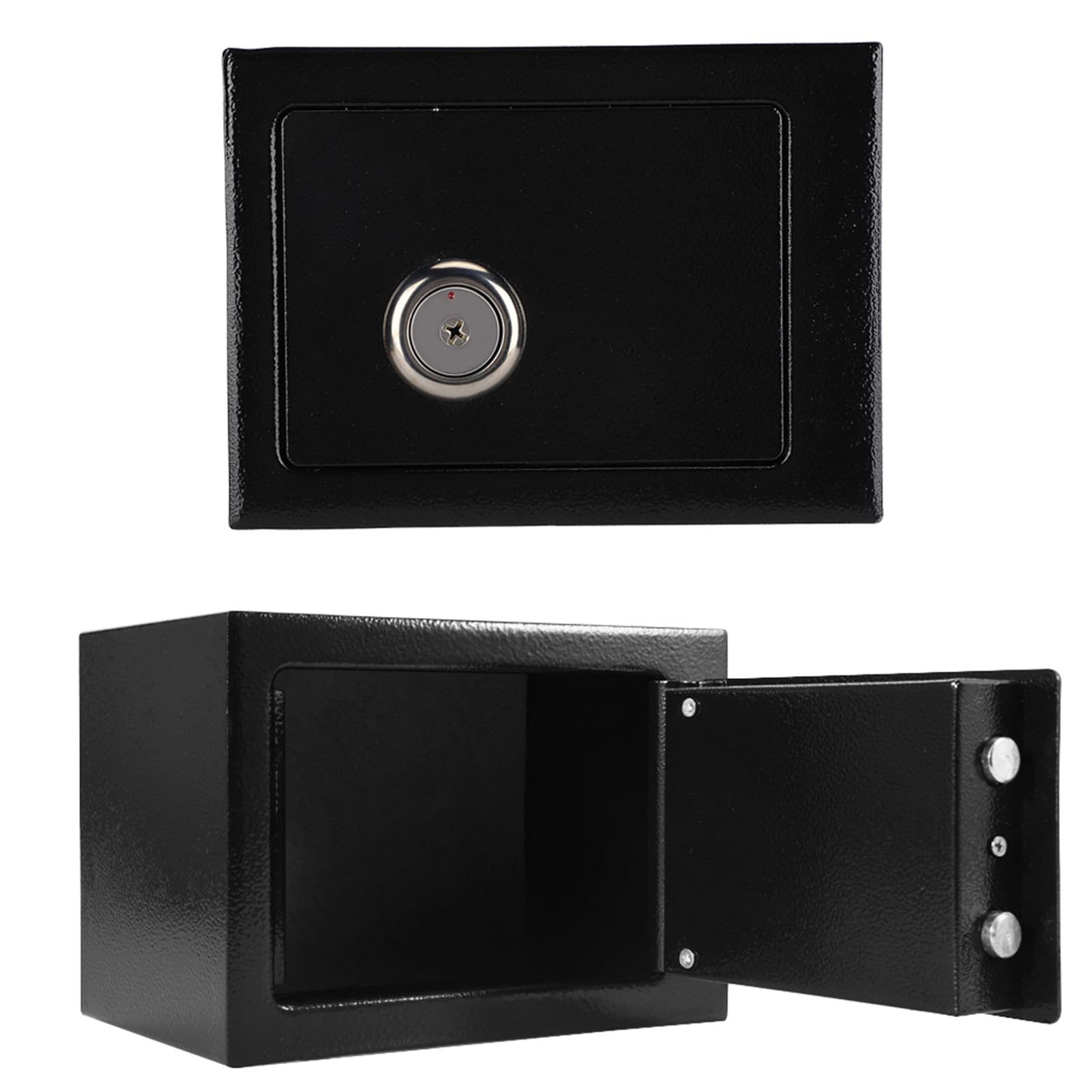Fireproof Safe Box - High Security Steel Home & Office Safe with Key Lock for Money, Cash, Jewelry & Documents - Ideal for Home, Office & Business Security Storage