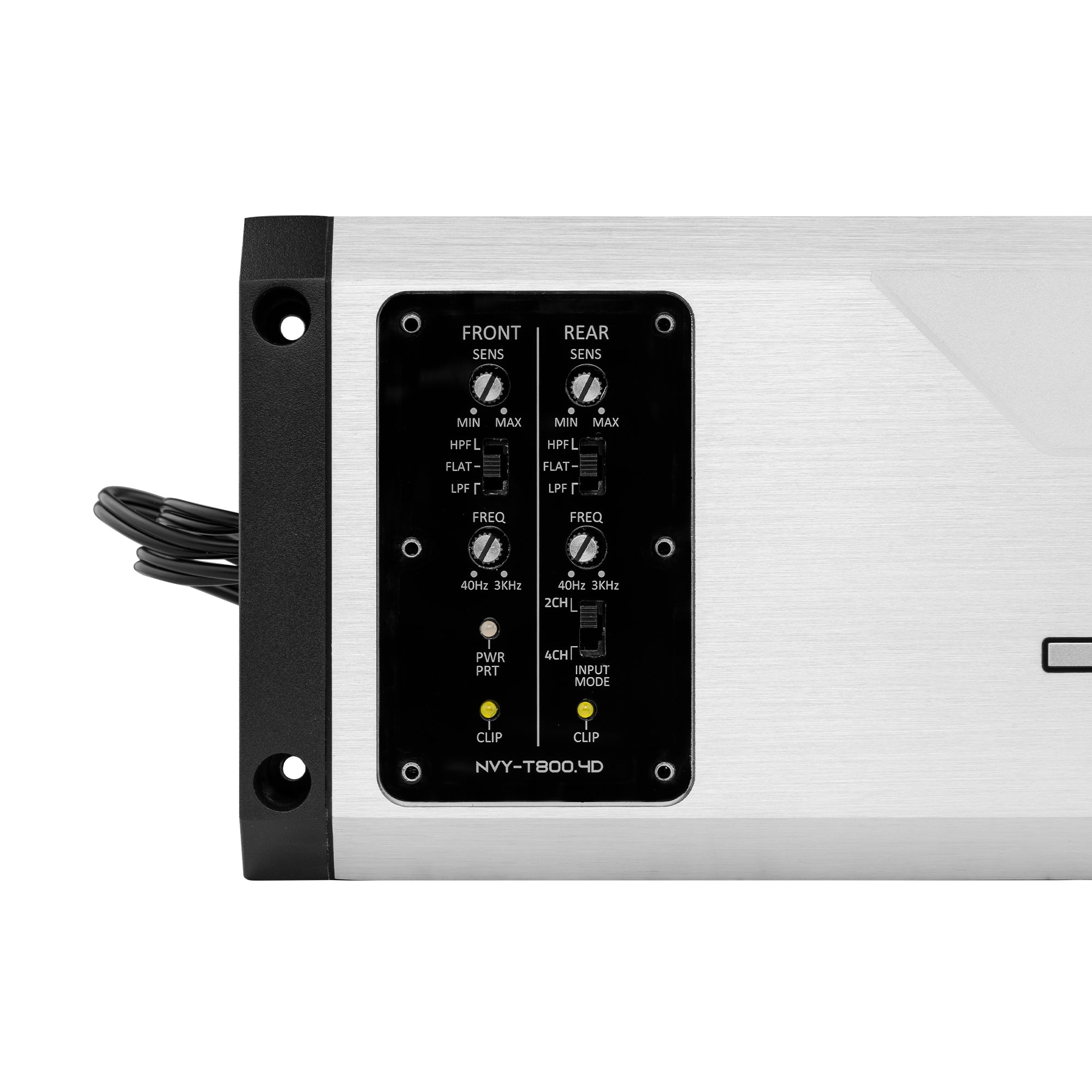 NVY 4-Channel IP67 Waterproof Marine Amplifier - 200W x 4 RMS @ 4 Ohm - High Power Audio for Boats, ATVs, Motorcycles & Powersports - Perfect for Marine Stereo Systems & Outdoor Adventures