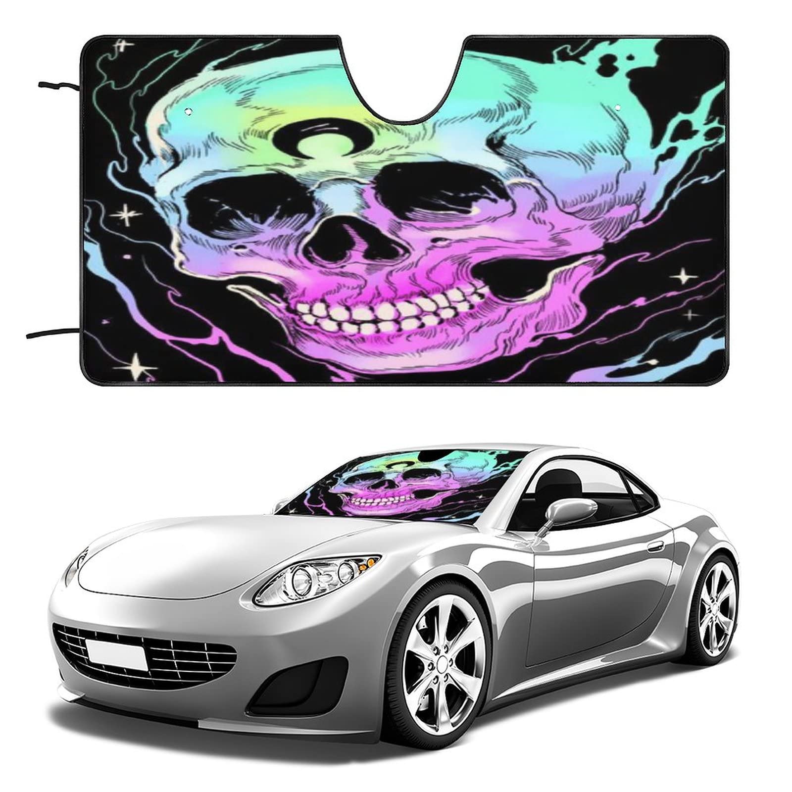 Universal Foldable Car Sun Shade - 55