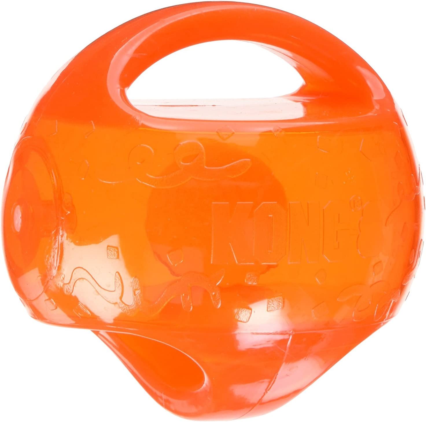 KONG Jumbler Ball - Durable Dog Chew Toy with Sound for Aggressive Chewers - Interactive Play & Training for Large Dogs - Perfect for Fetch, Tug-of-War & Mental Stimulation