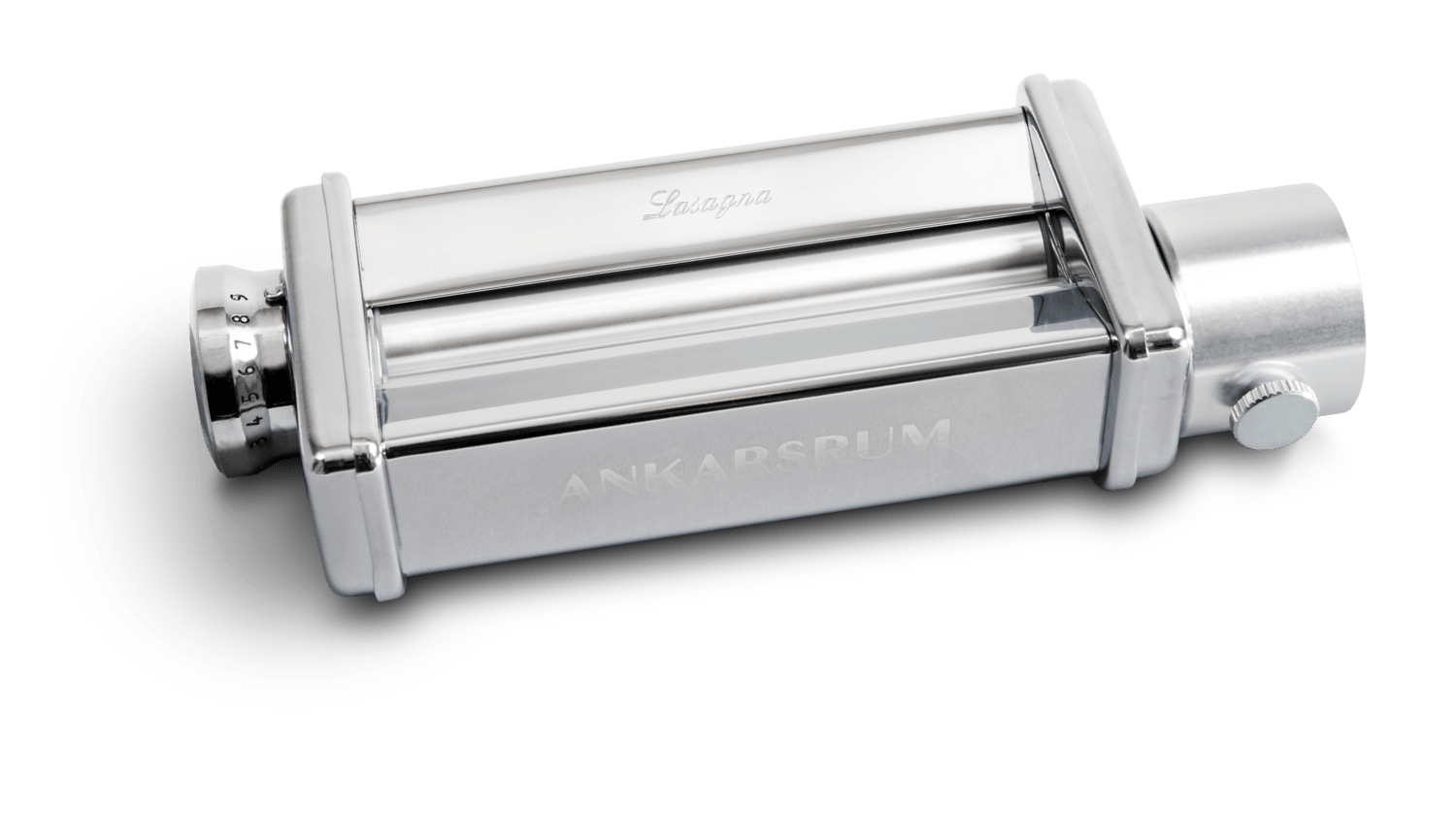 Ankarsrum Pasta and Lasagna Roller Attachment for Stand Mixer - Adjustable Dough Sheeter with 9 Thickness Settings | Perfect for Homemade Pasta, Lasagna, and Italian Cuisine