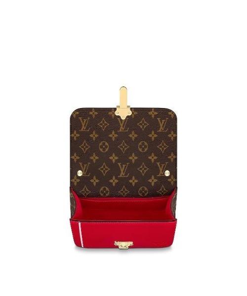 LV Cherrywood BB Smooth Patent Monogram Griotte Crossbody Bag - Luxury Handbag for Women, Perfect for Date Night & Evening Events