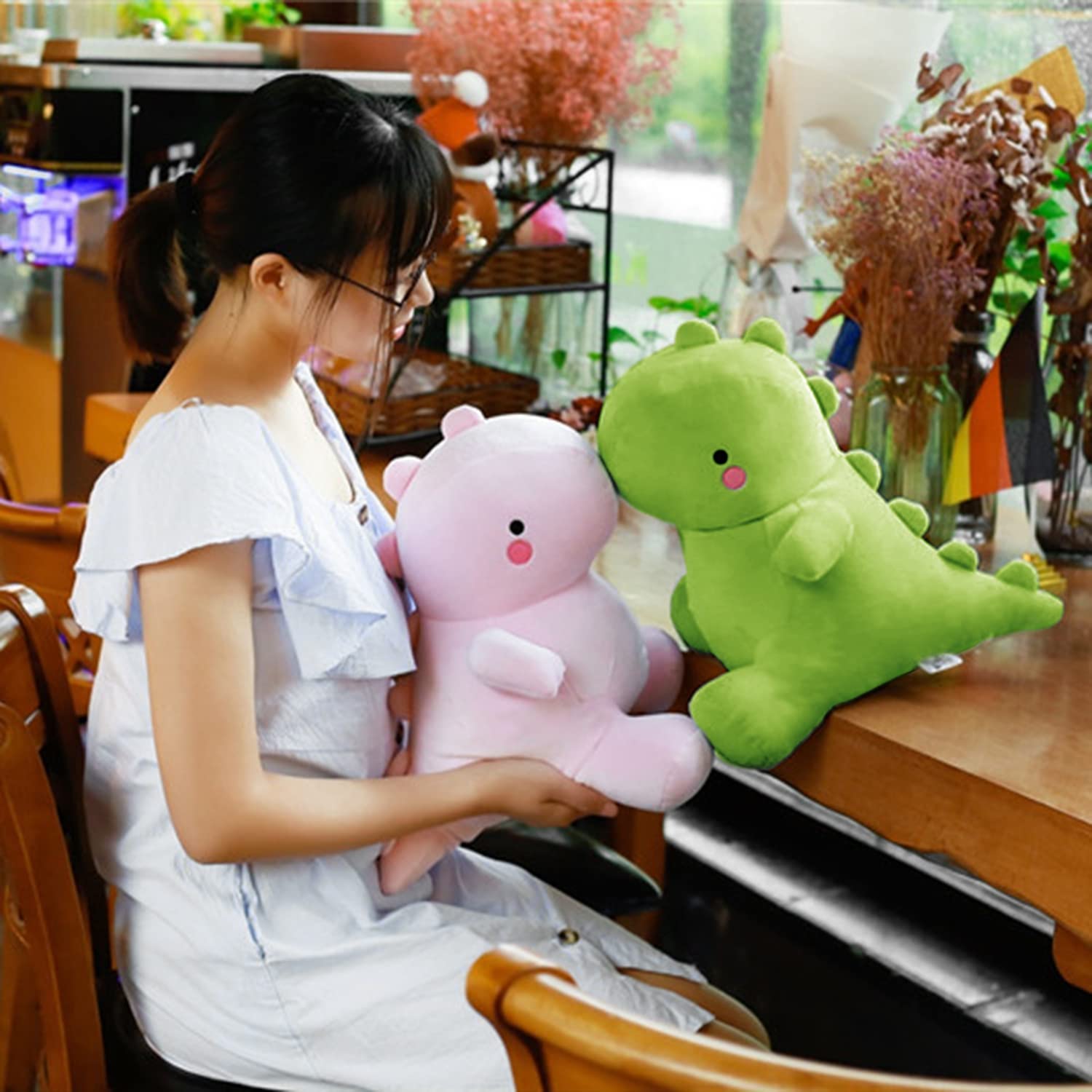 **Adorable Dinosaur Plush Toy - 12