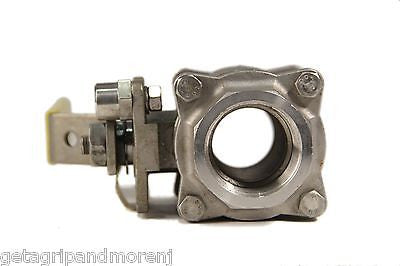 Apollo 86R Stainless Steel 1-1/2 Inch Ball Valve 1000 CWP - High Pressure Industrial & Plumbing Use