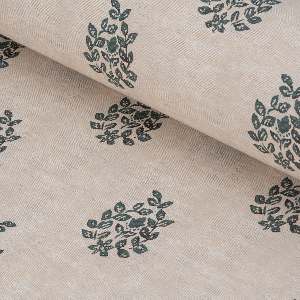Stylish Somborne Wreath Wallpaper in Teal - Perfect for Living Room, Bedroom & Home Decor