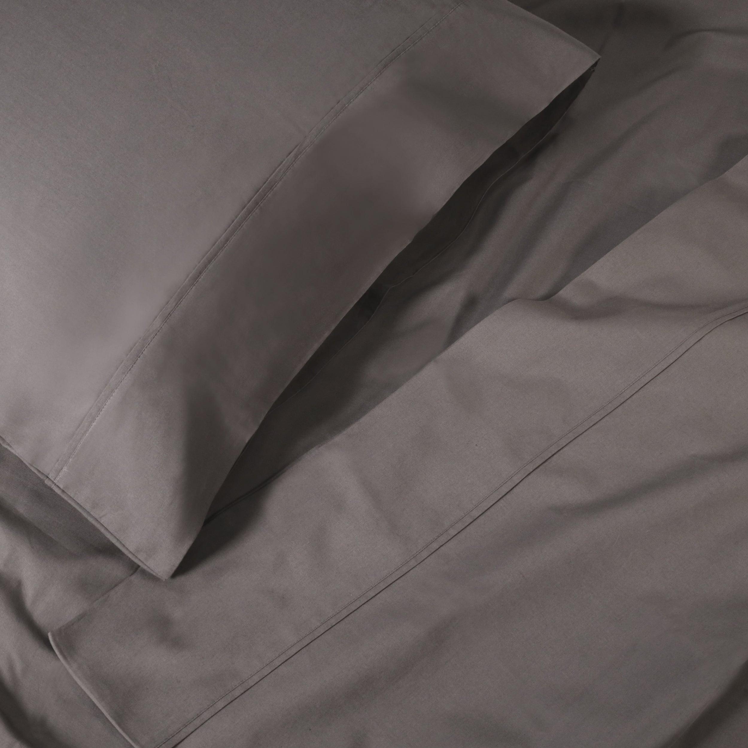 Premium 300 Thread Count 100% Cotton Percale Deep Pocket Sheet Set - Ultra Soft & Breathable for All-Season Comfort - Perfect for Queen, King, Twin & Full Size Beds